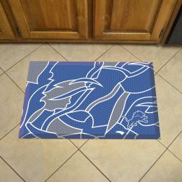 Detroit Lions Quick Snap Scrapper Doormat - 19 x 30 rubber