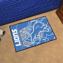 Detroit Lions Quick Snap Starter Doormat - 19x30