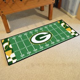 Packers Quick Snap Field runner Mat - Nylon 30 x 72