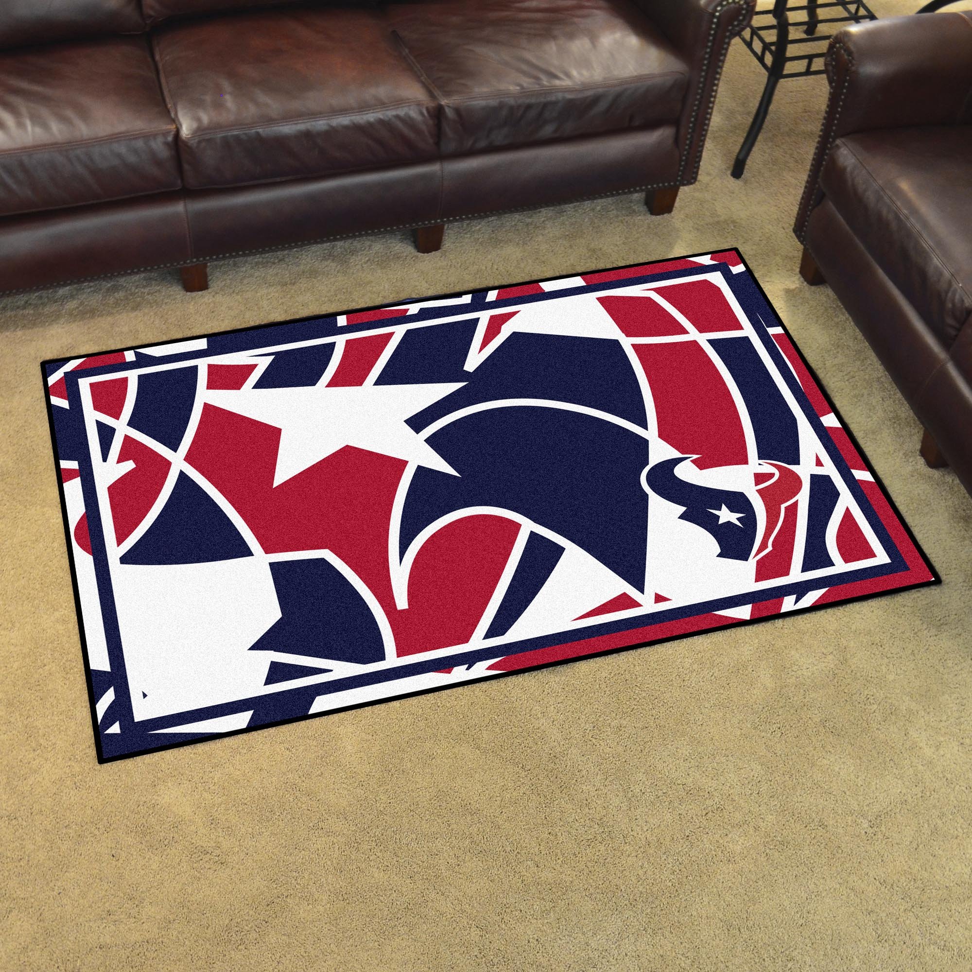 Houston Texans Quick Snap Area Rug - Nylon 4â€™ x 6â€™