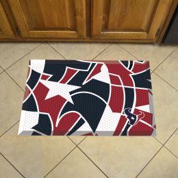 Houston Texans Quick Snap Scrapper Doormat - 19 x 30 rubber