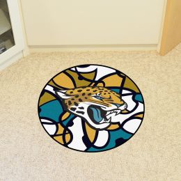 Jacksonville Jaguars Quick Snap Roundel Mat â€“ 27â€