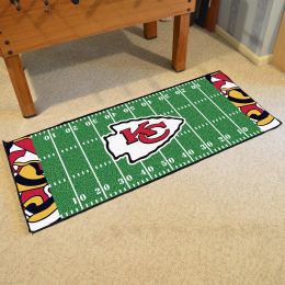 Chiefs Quick Snap Field runner Mat - Nylon 30 x 72