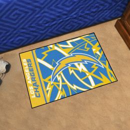 Los Angeles Chargers Quick Snap Starter Doormat - 19x30