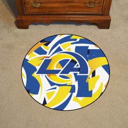 Los Angeles Rams Quick Snap Roundel Mat – 27”