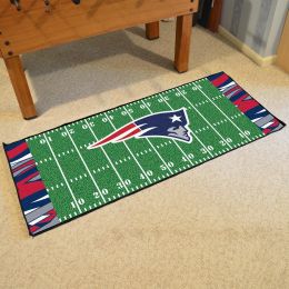 Patriots Quick Snap Field runner Mat - Nylon 30 x 72