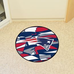 New England Patriots Quick Snap Roundel Mat â€“ 27â€