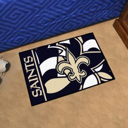 New Orleans Saints Quick Snap Starter Doormat - 19x30