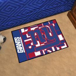 New York Giants Quick Snap Starter Doormat - 19x30