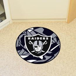 Oakland Raiders Quick Snap Roundel Mat â€“ 27â€