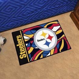 Pittsburgh Steelers Quick Snap Starter Doormat - 19x30