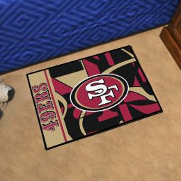 San Francisco 49ers Quick Snap Starter Doormat - 19x30