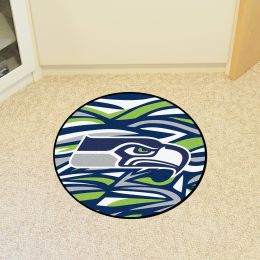 Seattle Seahawks Quick Snap Roundel Mat â€“ 27â€