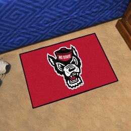 NC State University Wolf Head Starter Doormat - 19x30