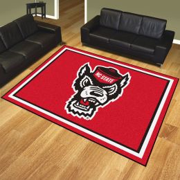 NC State University Wolf Head Area rug â€“ Nylon 8â€™ x 10â€™