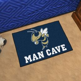 Georgia Tech Yellow Jackets Mascot Man Cave Starter Mat - 19 x 30