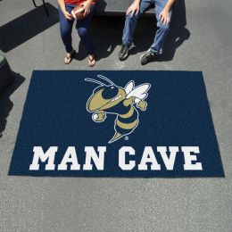 Georgia Tech Yellow Jackets Mascot Man Cave Ulti-Mat - Nylon 60 x 96