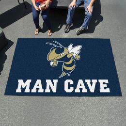 Georgia Tech Yellow Jackets Mascot Man Cave Ulti-Mat - Nylon 60 x 96