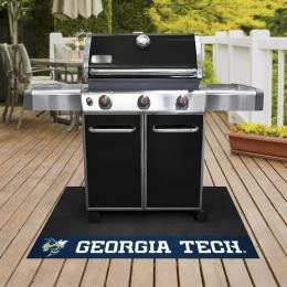 Georgia Tech Mascot Grill Mat â€“ Vinyl 26 x 42