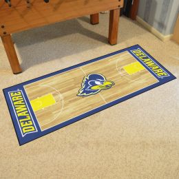 UD  Fightinâ€™ Blue Hens Basketball Court runner Mat - 30 x 72