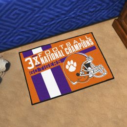 Clemson National Champions Starter Doormat - 19 x 30