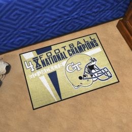 Georgia Tech Yellow Jackets Dynasty Starter Doormat - 19 x 30