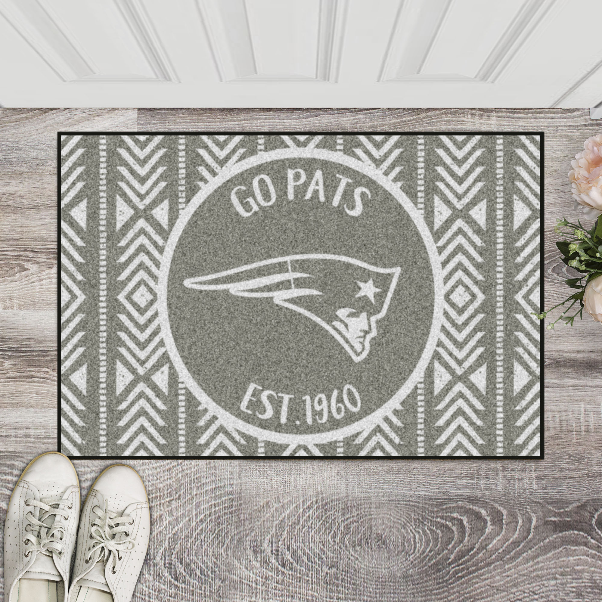 Patriots Southern Style Starter Doormat - 19 x 30