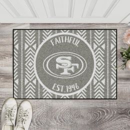 49ers Southern Style Starter Doormat - 19 x 30
