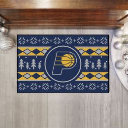 Indiana Pacers Holiday Sweater Starter Doormat - 19x30