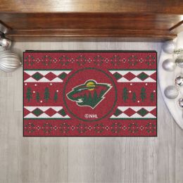 Wild Holiday Sweater Starter Doormat - 19 x 30