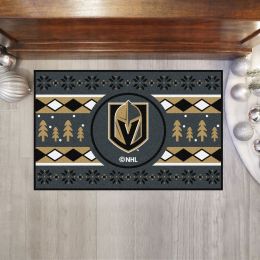 Golden Knights Holiday Sweater Starter Doormat - 19 x 30