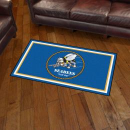 US Navy - Seabees Area Rug - 3â€™ x 5â€™ Nylon