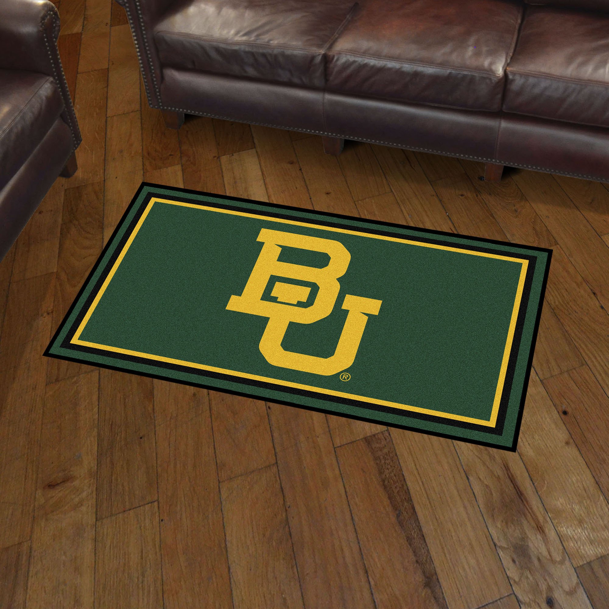 Baylor University Area rug - 3â€™ x 5â€™ Nylon