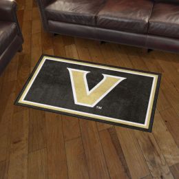 Vanderbilt Commodores Area Rug - 3' x 5' Nylon