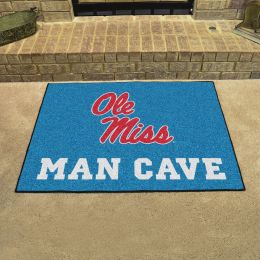 Ole Miss Man Cave All Star Mat â€“ 34 x 44.5