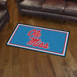 University of Mississippi Area Rug - 3' x 5' Nylon