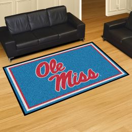 Ole Miss Area Rug - Nylon 5' x 8'