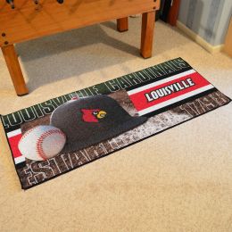 UofL Baseball runner Mat - Nylon 30 x 72