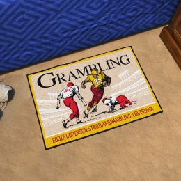 Grambling State University Ticket Design Starter Doormat - 19x30