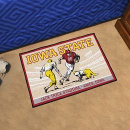 Iowa State Ticket Design Starter Doormat - 19 x 30