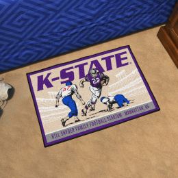 KSU Ticket Design Starter Doormat -19 x 30