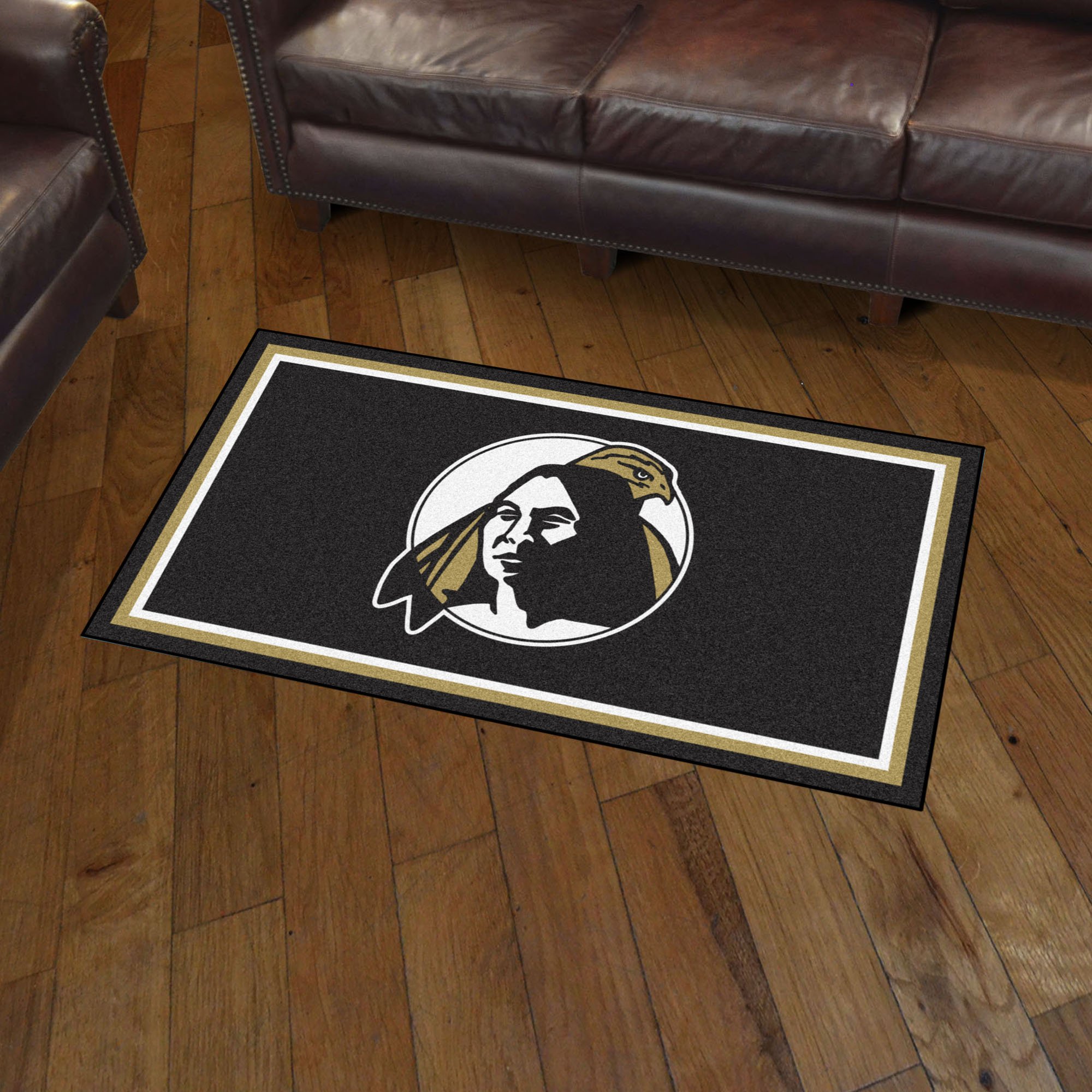 UNC Pembroke Area Rug - 3' x 5' Nylon