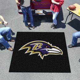 Baltimore Ravens Logo Tailgater Mat â€“ 60 x 72