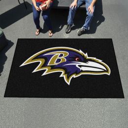 Baltimore Ravens Logo Outdoor Ulti-Mat - Nylon 60 x 96