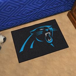 Panthers Mascot Starter Doormat - 19 x 30