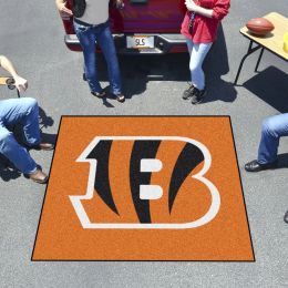 Cincinnati Bengals Logo Tailgater Mat â€“ 60 x 72