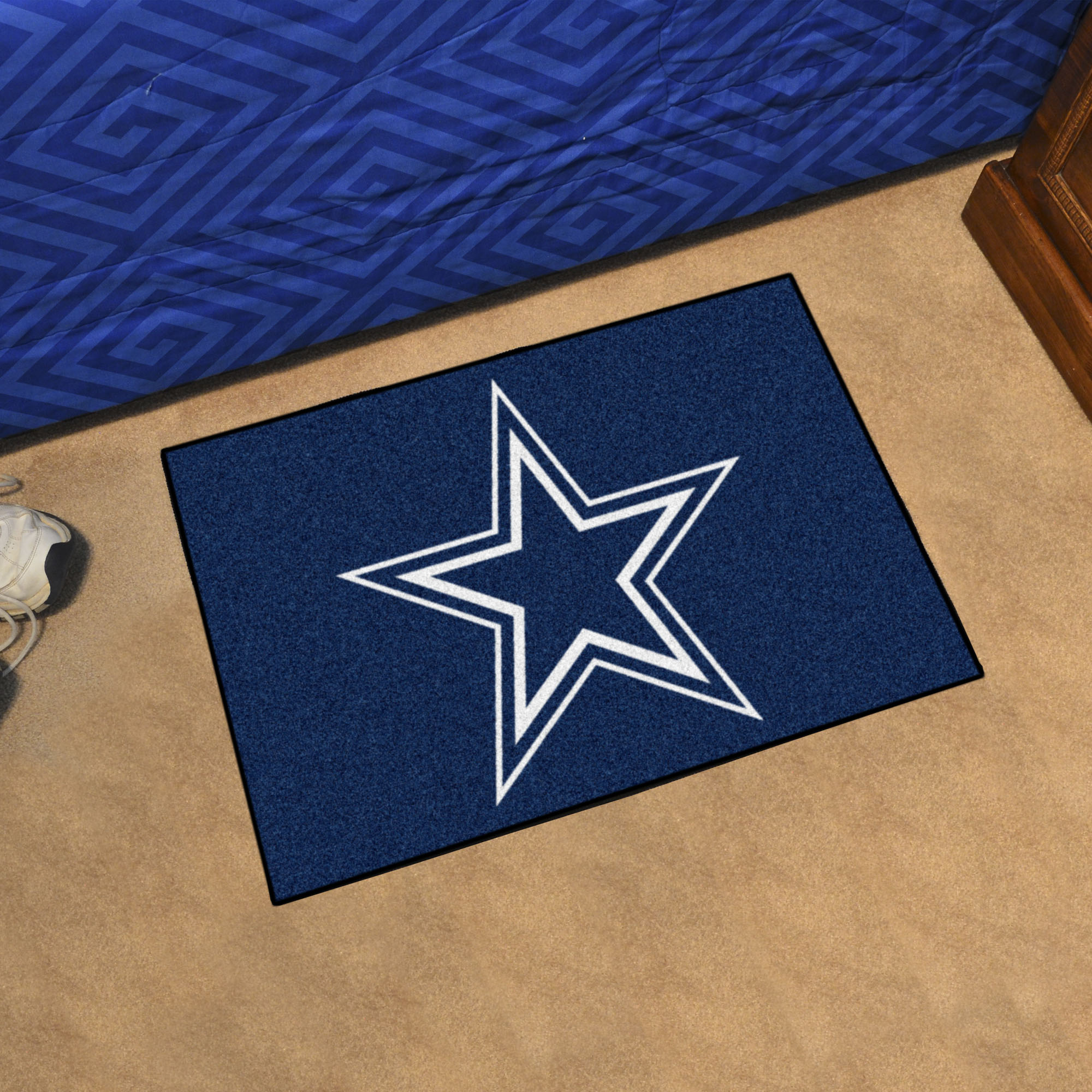 Dallas Cowboys Logo Starter Doormat - 19x30
