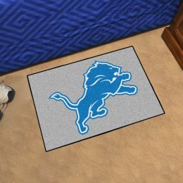 Detroit Lions Logo Starter Doormat - 19x30