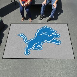 Detroit Lions Logo Outdoor Ulti-Mat - Nylon 60 x 96