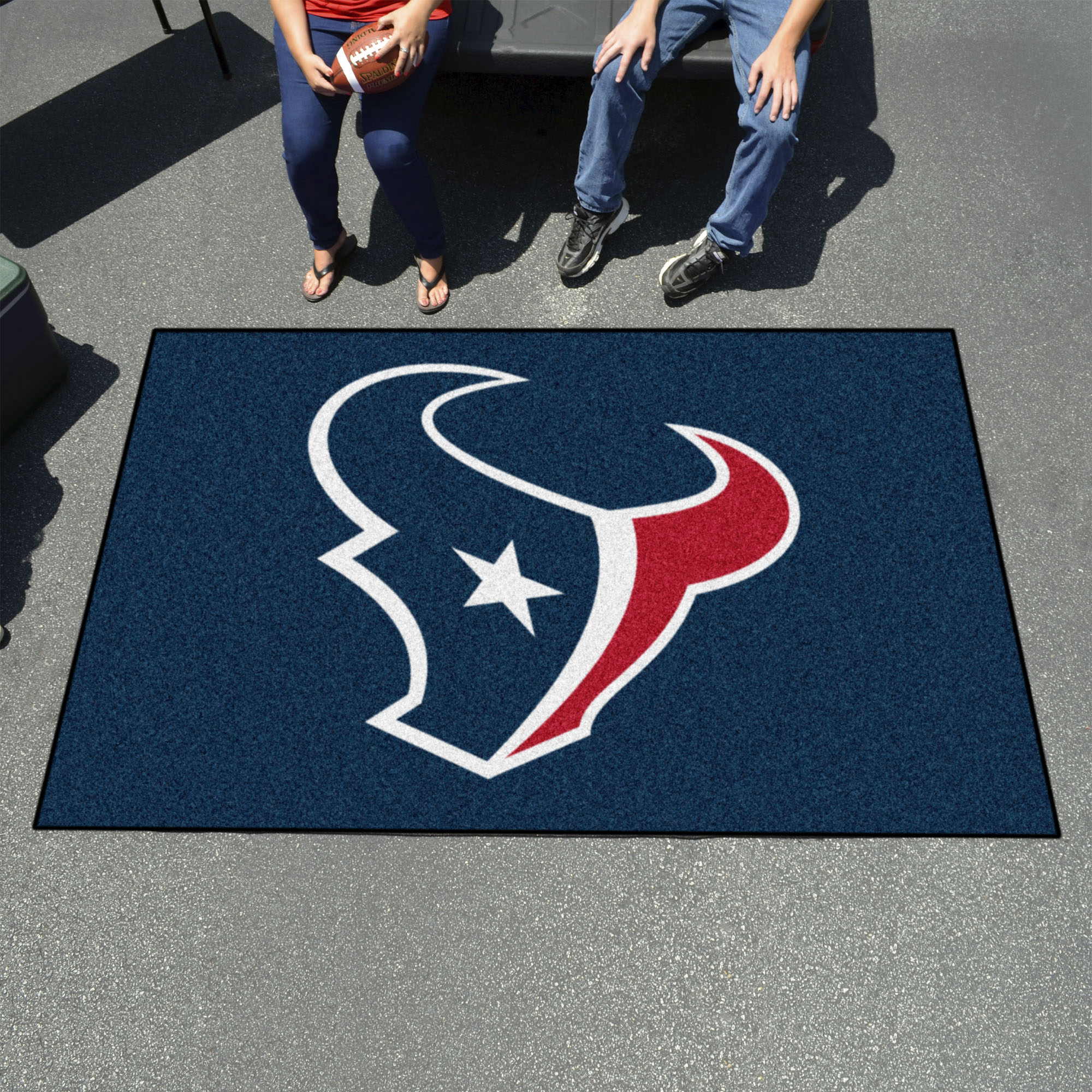 Houston Texans Logo Outdoor Ulti-Mat - Nylon 60 x 96